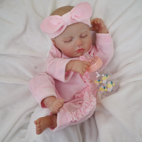 Bebê reborn menina recem nacido de silicone - Isadora