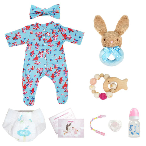 Bebê reborn menina de silicone 55cm - Iara